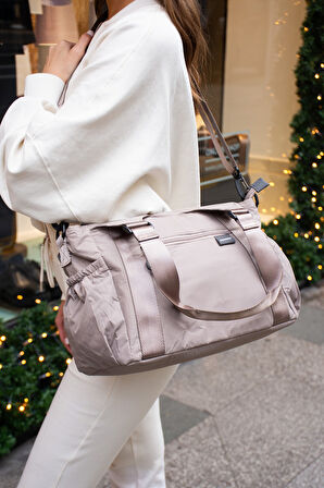 Sanmorris Hafif ve Dayanıklı Paraşüt Kumaş El Ve Çapraz Askılı Çok Bölmeli Çanta