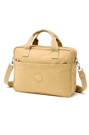 Sanmorris Unisex Klinkır Koyu Gri Renkli Suya Dayanıklı Laptop Bölmeli Çapraz Askılı Evrak Ve Laptop