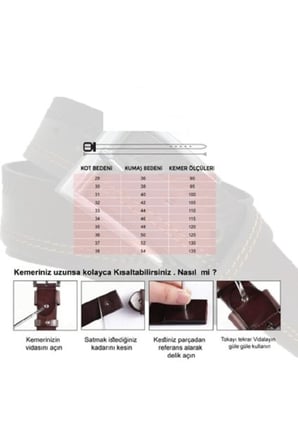 2 Adet Siyah %100 Hakiki Manda Derisi Kemer – 4.5 cm Genişlik – Tokası Kalın - Kot Pantolon Kemeri