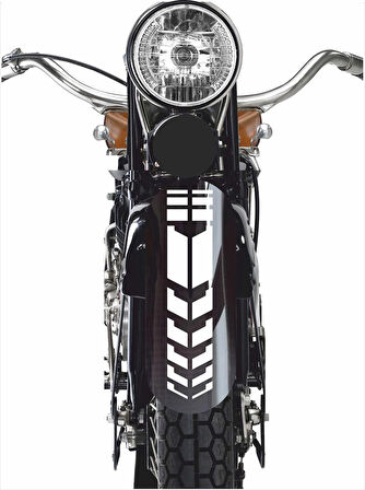 35 x 5 cm Motor Çamurluk Araç Şerit Sticker V1