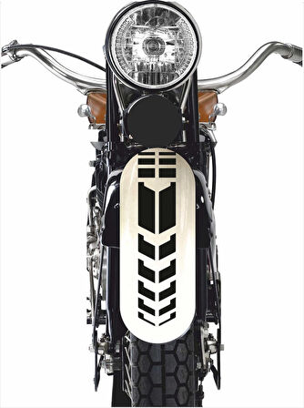 35 x 5 cm Motor Çamurluk Araç Şerit Sticker V2