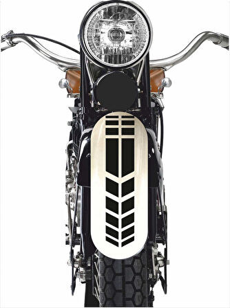 35 x 5 cm Motor Çamurluk Araç Şerit Sticker V4