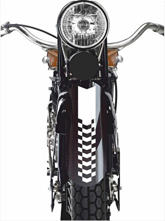 35 x 5 cm Motor Çamurluk Araç Şerit Sticker V5