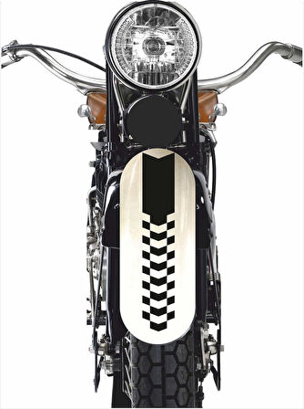 35 x 5 cm Motor Çamurluk Araç Şerit Sticker V6
