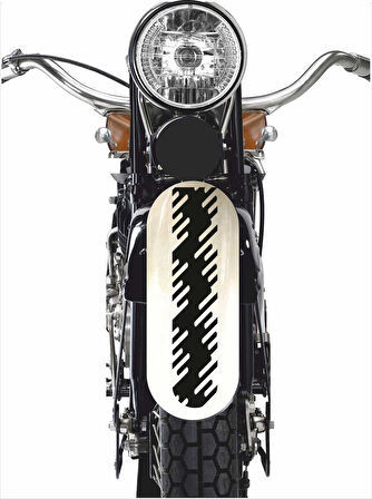  35 x 5 cm Motor Çamurluk Araç Şerit Sticker V8