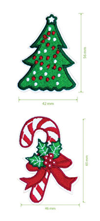 New Year Christmas Yeni Yıl Patch Set Patch Yama Seti