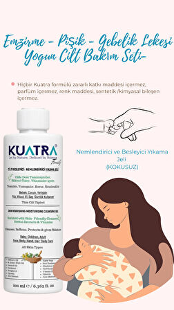 Kuatra Emzirme-pişik- Gebelik Lekesi- Yoğun Cilt Bakım Seti- Cildin Sevdiği Güçlü Formüller