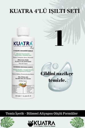 Kuatra Hediyeli  Işıltı Seti