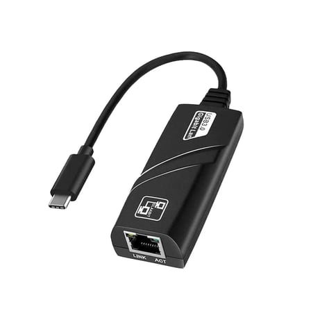 TYPE-C - TO ETHERNET 10/100/1000MBPS GİGABİT ETHERNET ÇEVİRİCİ ADAPTÖR