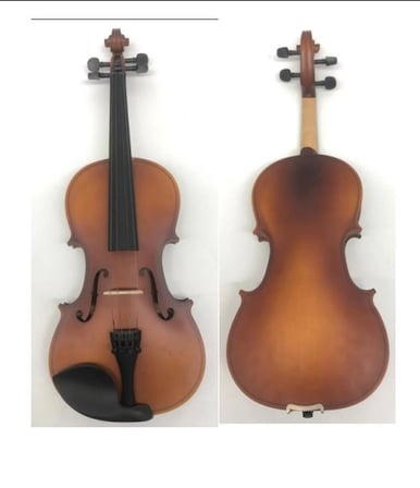 Dominelli 4/4 Keman Seti - Askılı Hardcase Çanta + Yay + Reçine + Omuz Yastığı + Susturucu + Tel Seti