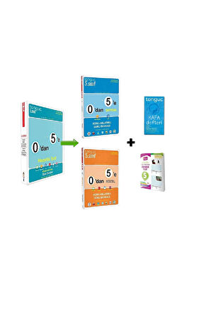 5. Sınıf 0 Dan 5 E Konu Anlatımlı Soru Bankası Set + Tüm Dersler Yaprak Test + Kafa Defteri