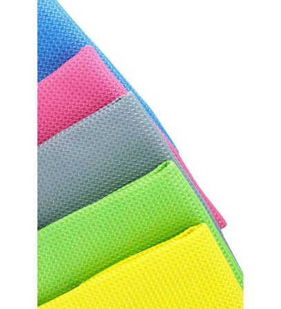 Silver Home Mikrofiber Bez Temizlik Toz Cam Bezi - 40 x 40 Cm. - 10 Adet
