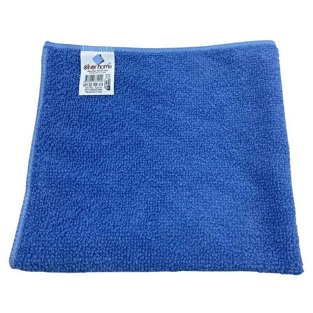 Silver Home 235 GSM Mikrofiber Bez Temizlik Toz Cam Bezi - 40 x 40 Cm. - 10 Adet
