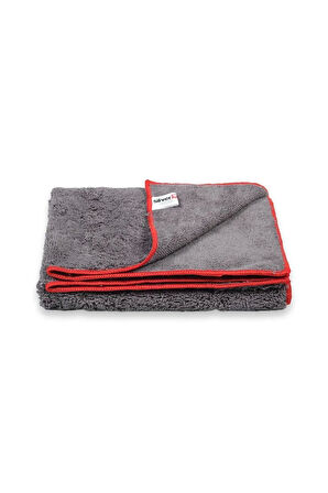 Silver Home Jumbo Mikrofiber Süper Emici Havlu Kurulama Temizlik Bezi - Gri - 50x70 Cm. - 1 Adet