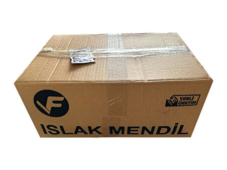 Tek Kullanımlık Islak Mendil Paket - Metalize Baskılı Poşet / 1000 Adet / Koli