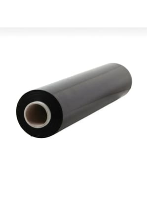 Palet Rulo Streç Film Folyo - Siyah - 17 Mikron - 50 Cm. x 300 Metre - 10 Adet