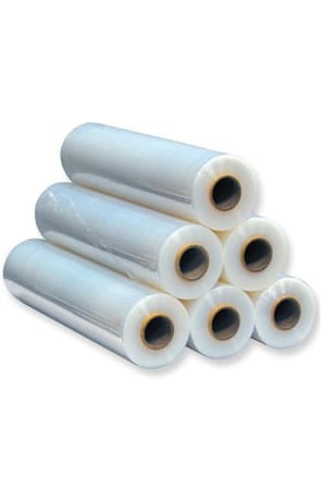 Palet Rulo Streç Film Folyo - Şeffaf - 17 Mikron - 50 Cm. x 300 Metre - 10 Adet
