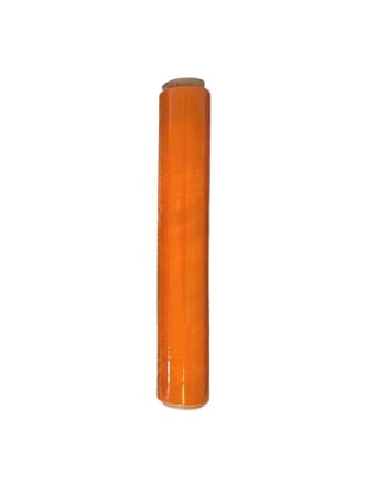 Palet Rulo Streç Film Folyo - Şeffaf Turuncu - 17 Mikron - 50 Cm. x 300 Metre - 10 Adet