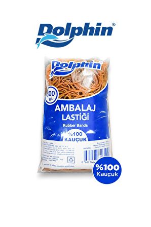 Dolphin Kauçuk Ambalaj Paketleme Lastiği - Çap : 70 mm. - 500 Gr. Paket