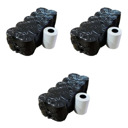 Termal Pos Yazar Kasa Rulosu - Pos Kağıdı - Beyaz - 56 mm x 13 Metre - 10 Adetlik 3 Paket