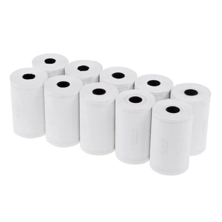 Termal Pos Yazar Kasa Rulosu - Pos Kağıdı - Beyaz - 56 mm x 13 Metre - 10 Adetlik 1 Paket