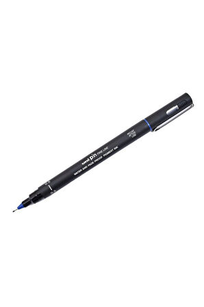 Uni-ball 0,1 mm Mavi Teknik Çizim Kalemi (1 Adet)
