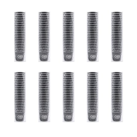 Ekstra Kalın Yakmaz Kağıt Bardak - Double Karton Bardak - 8 Oz - 25 Adetlik 10 Paket