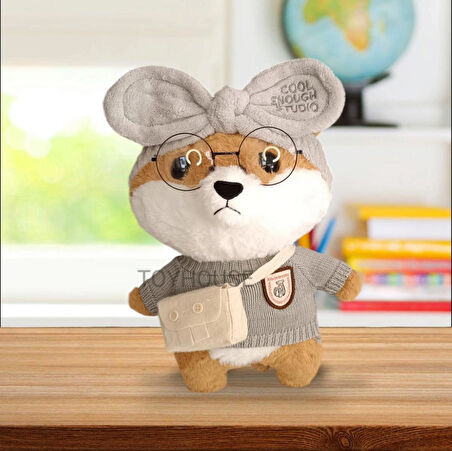 Sekk O Lalafanfan Peluş KÖPEK 33 Cm ( Ürün Görselde Gördüğünüz Gibi Gönderiliyor .)