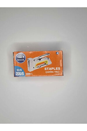 Zımba Çakma Teli 200/6 1 Kutu 5000 Adet