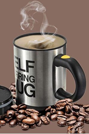 Mikser Kupa Termos Bardak Kendi Kendini Karıştıran Self Stirring Mug Daily