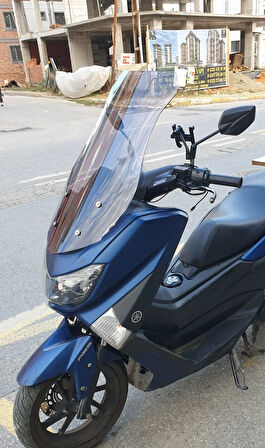 MOTOCAM SFM Pyrexia 150 Siperlik Ön Cam 2023-2025 Model 69cm Füme Renkli 4mm