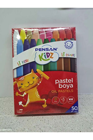 Kidz Pastel Boya 18 Renk