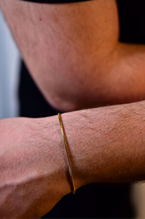 Yılan Model Unisex Çelik Zincir Bileklik