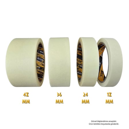 SGS Kağıt Maskeleme Bandı 36 mm. - 25 mt. - 1 Adet