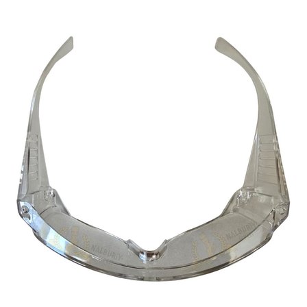 SGS Cover Koruyucu Çapak Gözlüğü - Şeffaf - Z 87-1 EN 166F EN 170F