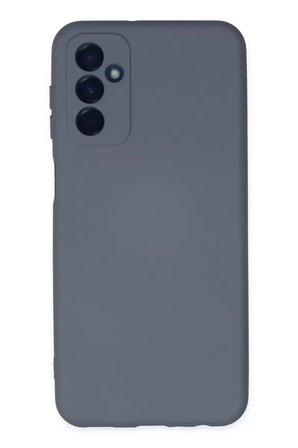 Newface Samsung Galaxy M23 Kılıf Nano İçi Kadife Silikon - Gri