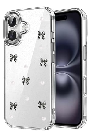 Newface Apple Uyumlu İphone  Plus Fiyonk Desenli Kapak - Desen