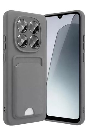 Newface Xiaomi Redmi Note  Pro g Kelvin Kartvizitli Silikon - Gri