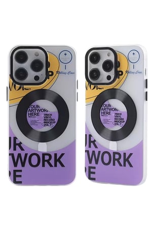 İphone 12 Kılıf Apollo Magneticsafe Desenli Kapak - Apollo Şeffaf - 6