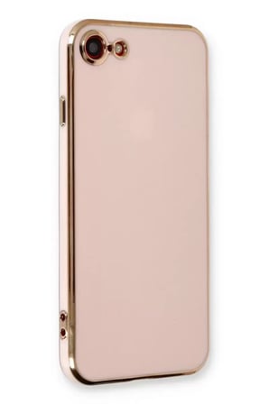 İphone 7 Kılıf Volet Silikon - Pembe