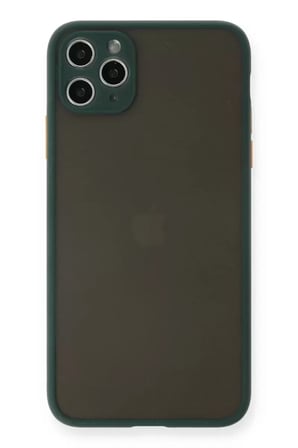 İphone 11 Kılıf Montreal Silikon Kapak - Yeşil