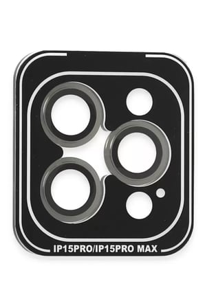 İphone 15 Pvd Metal Kamera Lens - Gri