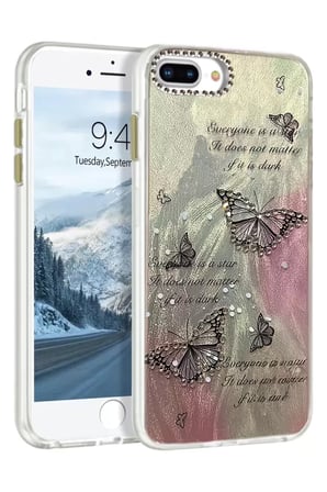 İphone 7 Kılıf Blade Aynalı Desenli Kapak - Desen 6