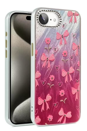 İphone 16E Kılıf Blade Aynalı Desenli Kapak - Desen 3