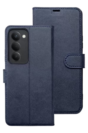 Redmi 15 5G S Kapaklı Kılıf - Lacivert