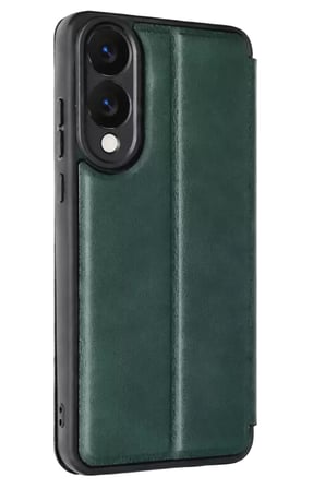 Galaxy S25 Edge Flip Cover - Koyu Yeşil