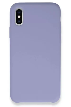 Newface Apple İphone Xs Max Kılıf Lansman Legant Silikon - Lila