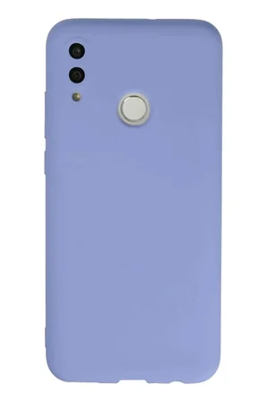 Newface Huawei P Smart 2019 Kılıf Nano İçi Kadife Silikon - Lila