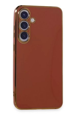Newface Samsung Galaxy S24 Plus Kılıf Volet Silikon - Kırmızı