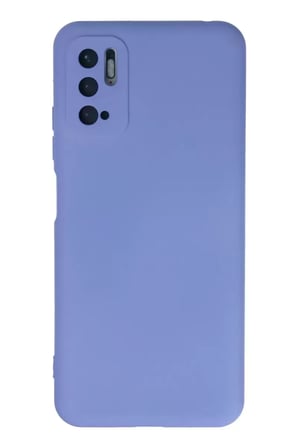 Newface Xiaomi Redmi Note 10 5g Kılıf Nano İçi Kadife Silikon - Lila